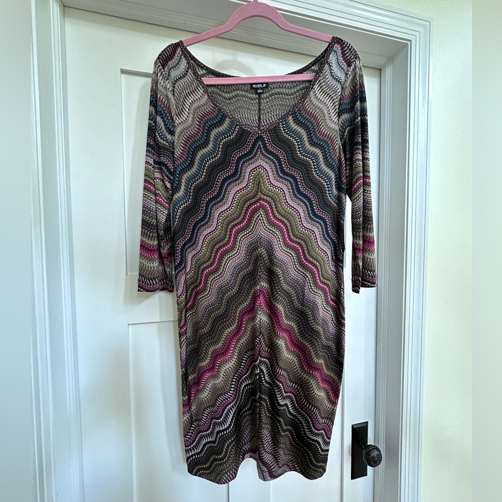 Allen B. Jersey Knit Dress.